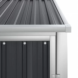Acquista Capanno per Attrezzi Antracite 88x89x161 cm Acciaio Zincato con riferimento GHV-316207 della ditta GARDENHOME