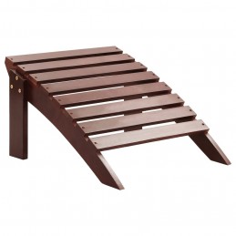 Acquista Sedia da Giardino con Poggiapiedi in Legno Marrone con riferimento GHV-45701 della ditta GARDENHOME