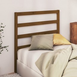 Acquista Testiera per Letto Miele 81x4x100 cm in Legno Massello di Pino con riferimento GHV-817618 della ditta GARDENHOME