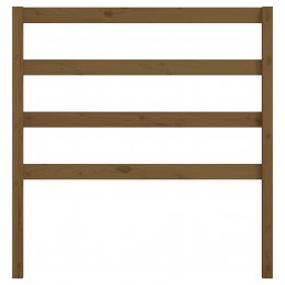 Acquista Testiera per Letto Miele 81x4x100 cm in Legno Massello di Pino con riferimento GHV-817618 della ditta GARDENHOME
