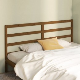 Acquista Testiera per Letto Miele 206x4x100 cm in Legno Massello di Pino con riferimento GHV-817663 della ditta GARDENHOME