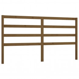 Acquista Testiera per Letto Miele 206x4x100 cm in Legno Massello di Pino con riferimento GHV-817663 della ditta GARDENHOME