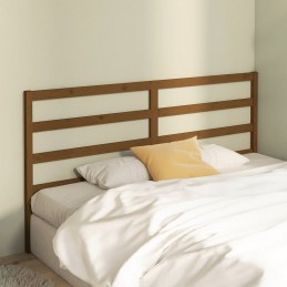 Acquista Testiera per Letto Miele 206x4x100 cm in Legno Massello di Pino con riferimento GHV-817663 della ditta GARDENHOME