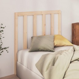 Acquista Testiera per Letto 81x4x100 cm in Legno Massello di Pino con riferimento GHV-817665 della ditta GARDENHOME