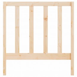 Acquista Testiera per Letto 81x4x100 cm in Legno Massello di Pino con riferimento GHV-817665 della ditta GARDENHOME