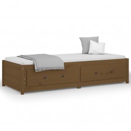 Acquista Dormeuse Miele 80x200 cm in Legno Massello di Pino con riferimento GHV-821587 della ditta GARDENHOME