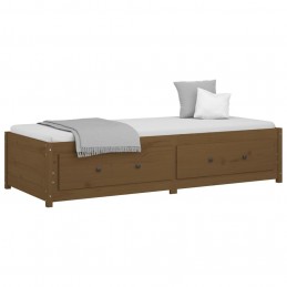 Acquista Dormeuse Miele 80x200 cm in Legno Massello di Pino con riferimento GHV-821587 della ditta GARDENHOME
