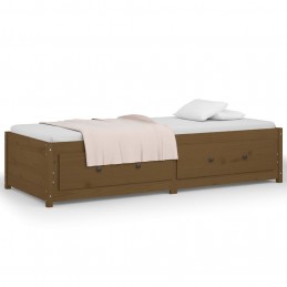 Acquista Dormeuse Miele 80x200 cm in Legno Massello di Pino con riferimento GHV-821587 della ditta GARDENHOME