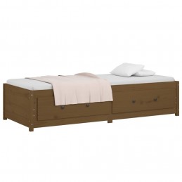 Acquista Dormeuse Miele 80x200 cm in Legno Massello di Pino con riferimento GHV-821587 della ditta GARDENHOME