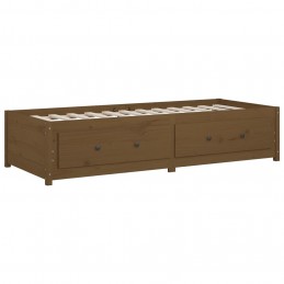Acquista Dormeuse Miele 80x200 cm in Legno Massello di Pino con riferimento GHV-821587 della ditta GARDENHOME