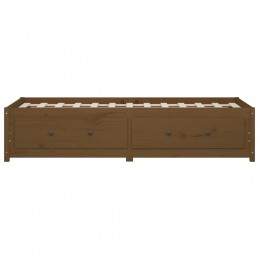 Acquista Dormeuse Miele 80x200 cm in Legno Massello di Pino con riferimento GHV-821587 della ditta GARDENHOME