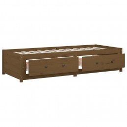 Acquista Dormeuse Miele 80x200 cm in Legno Massello di Pino con riferimento GHV-821587 della ditta GARDENHOME