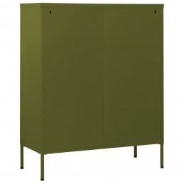 Acquista Cassettiera Verde Oliva 80x35x101,5 cm in Acciaio con riferimento GHV-336198 della ditta GARDENHOME