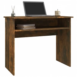 Acquista Scrivania Rovere Fumo 90x50x74 cm in Legno Multistrato con riferimento GHV-815462 della ditta GARDENHOME
