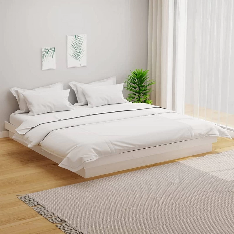 Acquista Giroletto Bianco in Legno Massello 200x200 cm con riferimento GHV-819928 della ditta GARDENHOME