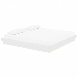 Acquista Giroletto Bianco in Legno Massello 200x200 cm con riferimento GHV-819928 della ditta GARDENHOME