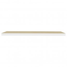 Acquista Scaffale a Parete Rovere e Bianco 120x23,5x3,8 cm in MDF con riferimento GHV-326585 della ditta GARDENHOME