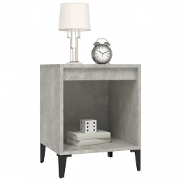 Acquista Comodini 2 pz Grigio Cemento 40x35x50 cm con riferimento GHV-821883 della ditta GARDENHOME