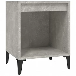 Acquista Comodini 2 pz Grigio Cemento 40x35x50 cm con riferimento GHV-821883 della ditta GARDENHOME