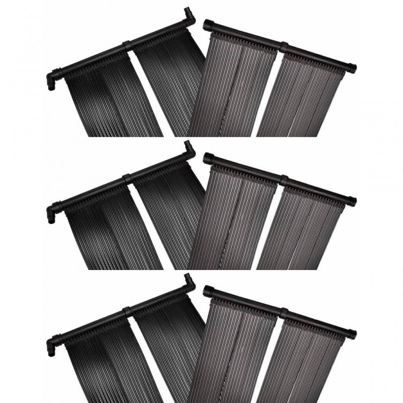 Acquista Pannelli Solari Riscaldatori per Piscina 6 pz 80x620 cm con riferimento GHV-3079660 della ditta GARDENHOME