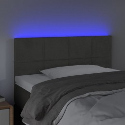 Acquista Testiera a LED Grigio Scuro 90x5x78/88 cm in Similpelle con riferimento GHV-3121649 della ditta GARDENHOME
