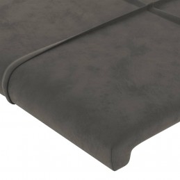Acquista Testiera a LED Grigio Scuro 90x5x78/88 cm in Similpelle con riferimento GHV-3121649 della ditta GARDENHOME