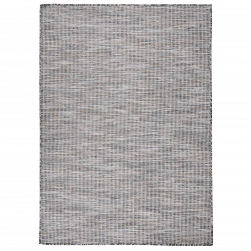 Acquista Tappeto da Esterni a Tessitura Piatta 200x280 cm Marrone e Nero con riferimento GHV-340819 della ditta GARDENHOME
