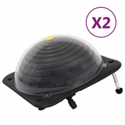 Acquista Riscaldatori Solari per Piscina 2 pz 75x75x36 cm HDPE Alluminio con riferimento GHV-3079664 della ditta GARDENHOME