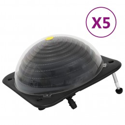 Acquista Riscaldatori Solari per Piscina 5 pz 75x75x36 cm HDPE Alluminio con riferimento GHV-3079665 della ditta GARDENHOME