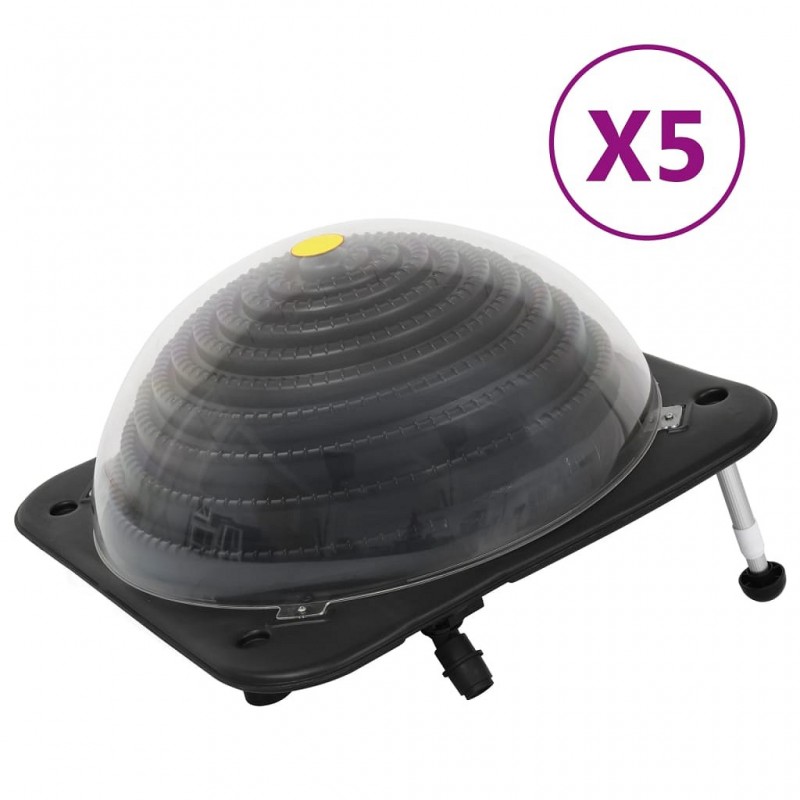 Acquista Riscaldatori Solari per Piscina 5 pz 75x75x36 cm HDPE Alluminio con riferimento GHV-3079665 della ditta GARDENHOME