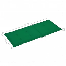 Acquista Sedie da Giardino Reclinabili 2pz con Cuscini Massello Acacia con riferimento GHV-3064703 della ditta GARDENHOME