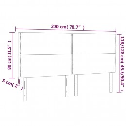 Acquista Testiere 4 pz Nere 100x5x78/88 cm in Similpelle con riferimento GHV-3116300 della ditta GARDENHOME