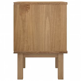 Acquista Comodino OTTA Grigio 46x39,5x57 cm in Legno Massello di Pino con riferimento GHV-348576 della ditta GARDENHOME