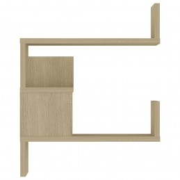 Acquista Scaffale Angolare a Muro Rovere Sonoma 40x40x50cm in Truciolato con riferimento GHV-807229 della ditta GARDENHOME