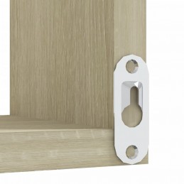 Acquista Scaffale Angolare a Muro Rovere Sonoma 40x40x50cm in Truciolato con riferimento GHV-807229 della ditta GARDENHOME