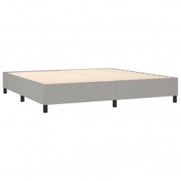 Acquista Giroletto a Molle con Materasso Grigio Chiaro 200x200cm Tessuto con riferimento GHV-3141641 della ditta GARDENHOME