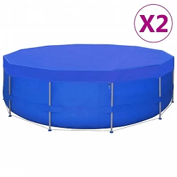 Acquista Coperture per Piscina 2 pz in PE Rotonde 540 cm 90 g/m² con riferimento GHV-3082802 della ditta GARDENHOME