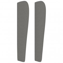 Acquista Testiera ad Orecchio Grigio Scuro 83x23x118/128 cm in Tessuto con riferimento GHV-3118365 della ditta GARDENHOME