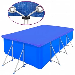 Acquista Coperture per Piscina 2 pz PE Rettangolari 90 g/mq 394x207 cm con riferimento GHV-3082803 della ditta GARDENHOME
