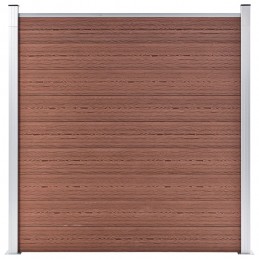 Acquista Recinzione da Giardino in WPC 1737x186 cm Marrone con riferimento GHV-3053215 della ditta GARDENHOME