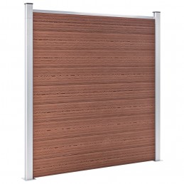 Acquista Recinzione da Giardino in WPC 1737x186 cm Marrone con riferimento GHV-3053215 della ditta GARDENHOME