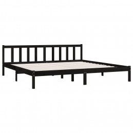Acquista Giroletto Nero in Legno Massello di Pino 200x200 cm con riferimento GHV-810106 della ditta GARDENHOME