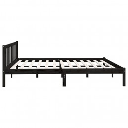 Acquista Giroletto Nero in Legno Massello di Pino 200x200 cm con riferimento GHV-810106 della ditta GARDENHOME