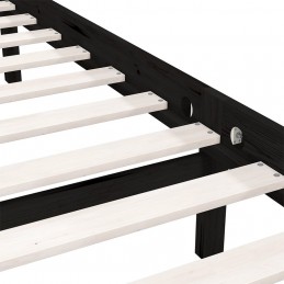 Acquista Giroletto Nero in Legno Massello di Pino 200x200 cm con riferimento GHV-810106 della ditta GARDENHOME