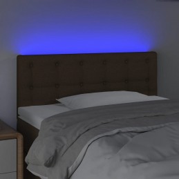 Acquista Testiera a LED Marrone Scuro 90x5x78/88 cm in Tessuto con riferimento GHV-3122031 della ditta GARDENHOME