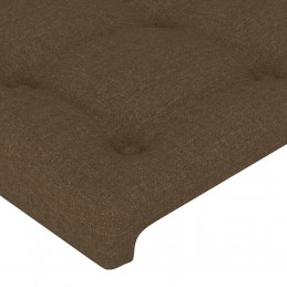 Acquista Testiera a LED Marrone Scuro 90x5x78/88 cm in Tessuto con riferimento GHV-3122031 della ditta GARDENHOME