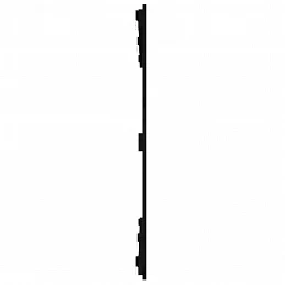 Acquista Testiera da Parete Nera 127,5x3x90 cm in Legno Massello di Pino con riferimento GHV-824892 della ditta GARDENHOME