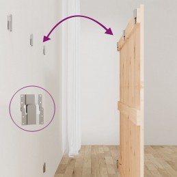 Acquista Testiera da Parete 127,5x3x90 cm in Legno Massello di Pino con riferimento GHV-824888 della ditta GARDENHOME