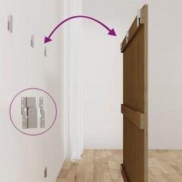 Acquista Testiera da Parete Miele 127,5x3x90cm in Legno Massello di Pino con riferimento GHV-824891 della ditta GARDENHOME