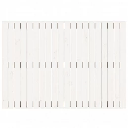Acquista Testiera da Parete Bianca 127,5x3x90 cm Legno Massello di Pino con riferimento GHV-824889 della ditta GARDENHOME